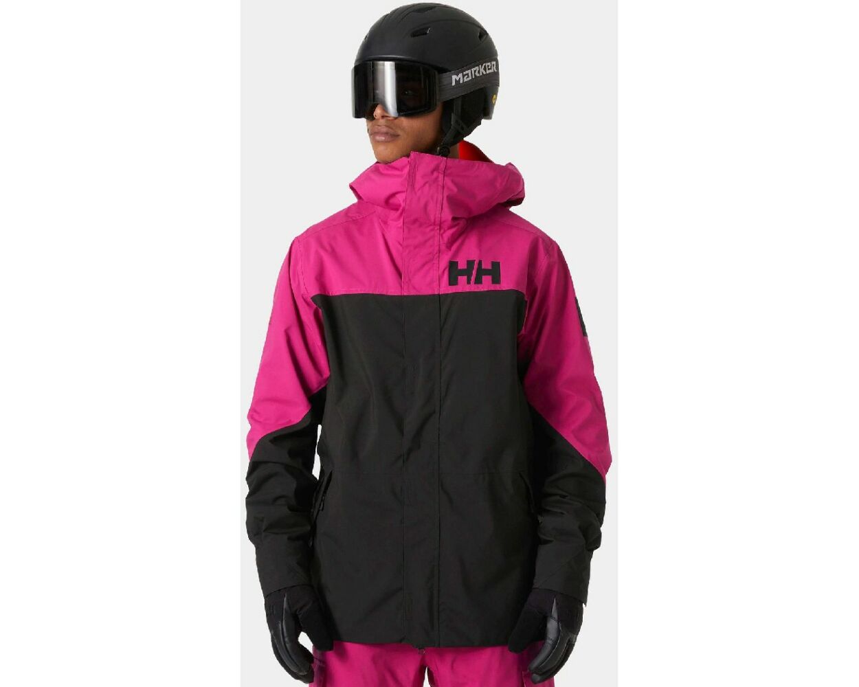 Helly Hansen Ullr D Shell Jacket Men's- Magenta 2.0