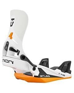 2026 Union Atlas Step On Binding Men's- White/ Orange