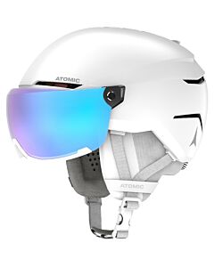 2026 Atomic Savor Visor Stereo Helmet- White Heather