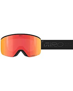 2026 Giro Axis Goggle- Black Stacked w/ Vivid Ember + Vivid Infrared