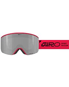 2026 Giro Axis Goggle- Red Stacked w/ Vivid Onyx + Vivid Infrared