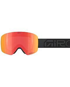 2026 Giro Contour Goggle- Black Wordmark w/ Vivid Ember + Vivid Infrared