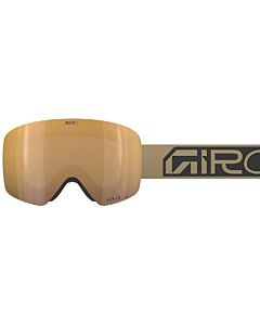 2026 Giro Contour Goggle- Midnight Brown Wordmark w/ Vivid Petrol + Vivid Infrared