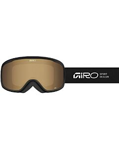 2026 Giro Cruz Goggle- Black Stacked w/ Amber Rose