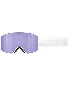 2026 Giro Ella Goggle Women's- White Rails w/ Vivid Haze + Vivid Infrared