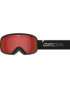 2026 Giro Roam Goggle- Black & Stone Tan w/ Amber Scarlet + Yellow