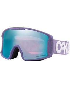 2026 Oakley Line Miner M Goggle- Matte B1B Lilac w/ Prizm Sapphire