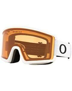 2026 Oakley Target Line M Goggle- Matte White w/ Persimmon