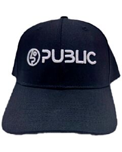 2026 PUBLIC Logo Cap- Black