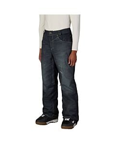 686 Deconstructed Denim Insulated Pant Men's- Black Denim