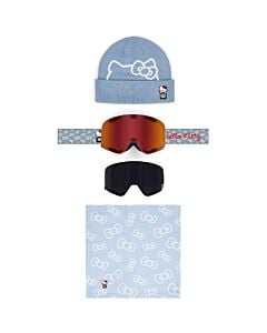 686 Smarty Magnetic Goggle Pack- Hello Kitty w/ Solar Mirror + Silver