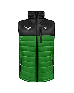 Action Heat Eagles 5V Puffer Heated Vest Men's- Green/ Black