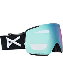 Anon M5 W/Bonus +MFI Goggle- Black w/ Variable Blue + Cloudy Pink