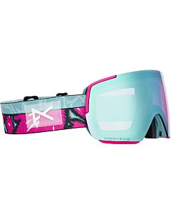 Anon M5S W/Bonus + MFI Goggle- Pink Tides w/ Variable Blue + Cloudy Pink