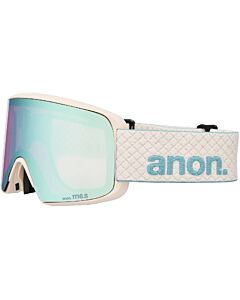 Anon M6S W/Bonus + MFI Goggle- Oat w/ Variable Blue + Cloudy Pink