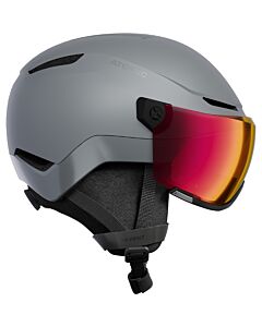 Atomic Revent Visor Photo Helmet- Limestone