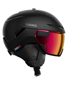 Atomic Savor GT AMID Visor Photo Helmet- Black