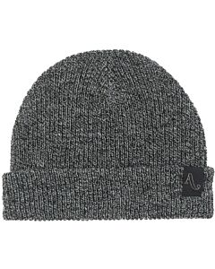 Autumn Simple Beanie- Black Marl