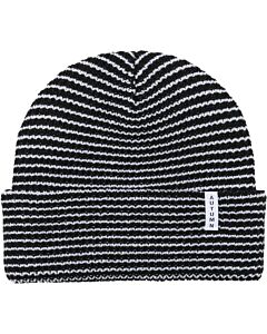 Autumn Stripe Beanie Youth- Black