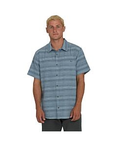 Billabong All Day Stripe Shirt Men's- Blue Fog