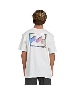 Billabong Crayon Wave Tee Men's- Off White