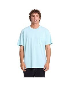 Billabong Essential Pocket Ww Tee Men's- Coastal Blue