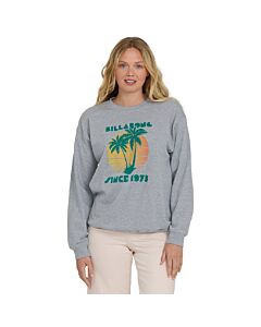 Billabong My Fav Beach Crew Women's- Heather Gray