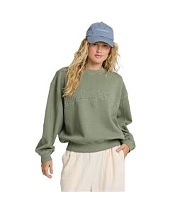 Billabong Vibes Kendal Crew Women's- Army Green