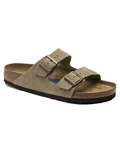 Birkenstock Arizona Softbed Suede Regular Men's- Taupe