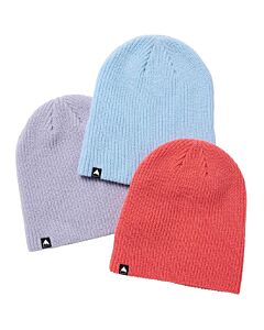 Burton Dnd Beanie 3 Pack Youth- Peacho Echo/Dusty Blue/Moondust Purple