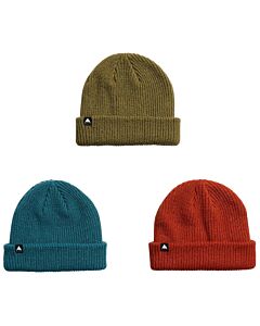 Burton Dnd Beanie 3 Pack Youth- Spiced Chai/Deep Emerald/Forest Moss