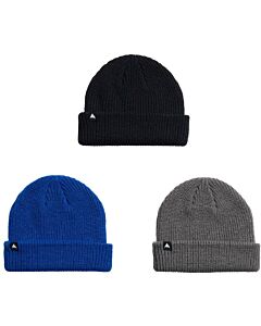 Burton Dnd Beanie 3 Pack Youth- True Black/Gotham Gray/Twilight Blue