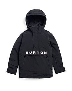 Burton Frostner Anorak Youth- True Black