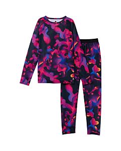Burton Midweight Base Layer Set Kids' - Lava Lamp