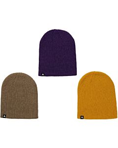 Burton Recycled DND Beanie (3 Pack) Kids' - Summit Taupe/Goldenrod/Imperial Purple