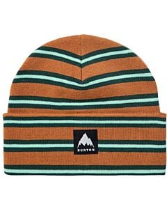 Burton Recycled Ktsbnch Tall Beanie - Spiced Chai Stripes