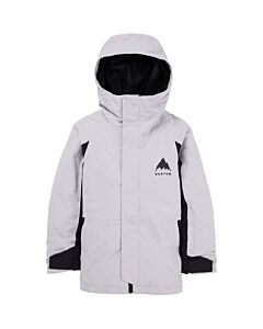 Burton Skimmer Jacket Kids' - Silver Sconce/True Black