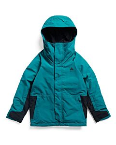Burton Skimmer Jacket Youth- Pacific Teal/True Black