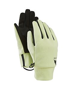 Burton Touch-N-Go Glove Liners Women's - Glow Yellow Green