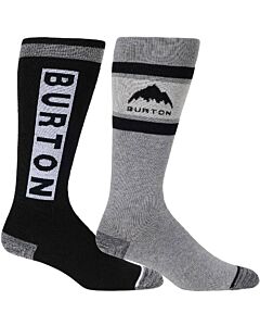 Burton Weekend Midweight Socks (2 Pack) Women's - True Black