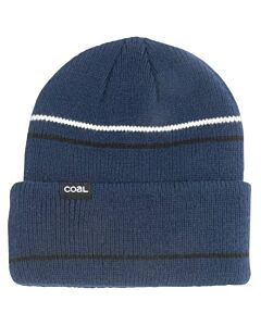 Coal Wayne Beanie- Navy/Off White