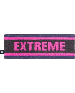 Flylow Topless Headband- Black/ Dragonfruit