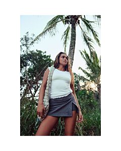 Free People Movement Hot Shot Mini Skort Women's- Chocolate