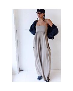 Free People Movement Hot Shot Strappy Onesie Women's- Hickory