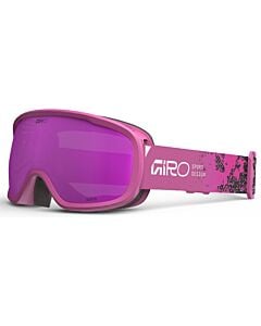 Giro Buster Goggle Youth- Neon Pink Surge Fade w/ Amber Pink