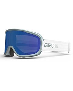 Giro Roam Goggle- White Stacked/ Sky Blue w/ Grey Cobalt + Yellow