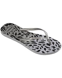 Havaianas Slim Animals Flip Flop Women's- Grey