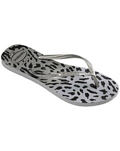 Havianas Slim Animals Flip Flop Women's- Grey