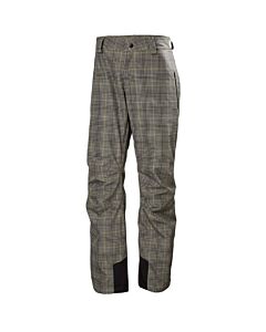 Helly Hansen Legendary Insulated Pant Men's- Pebble Broxburn Plaid Aop