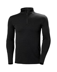 Helly Hansen Lifa Merino Midweight 1/2 Zip Men's- Black